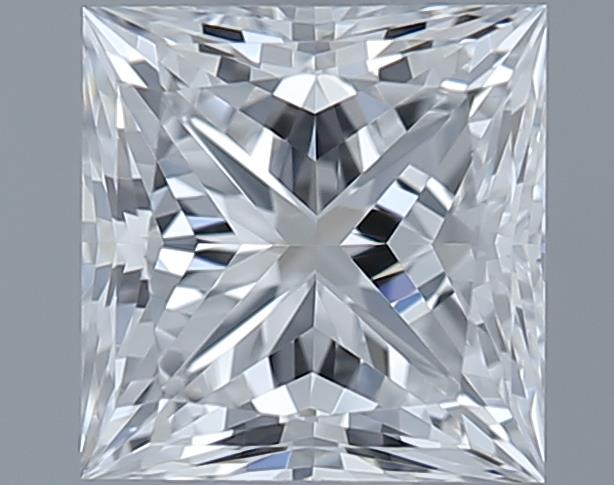 0.6ct Princess D IF Natural Diamond