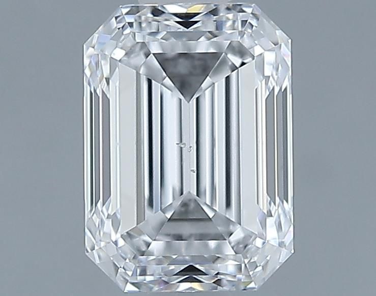 1.5ct Emerald D SI1 Natural Diamond