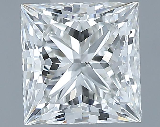 0.72ct Princess H SI1 Natural Diamond