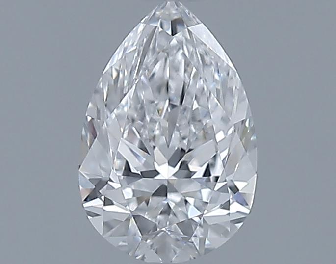 0.7ct Pear D VS2 Natural Diamond
