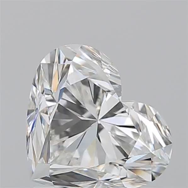 1.52ct Heart H VVS2 Natural Diamond