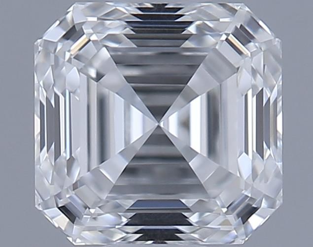 0.63ct Asscher F VVS1 Natural Diamond