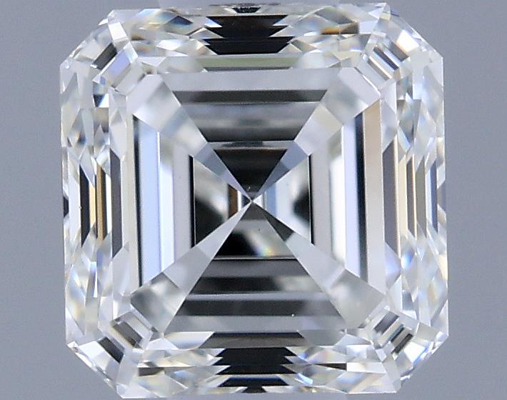 0.73ct Asscher H VS1 Natural Diamond