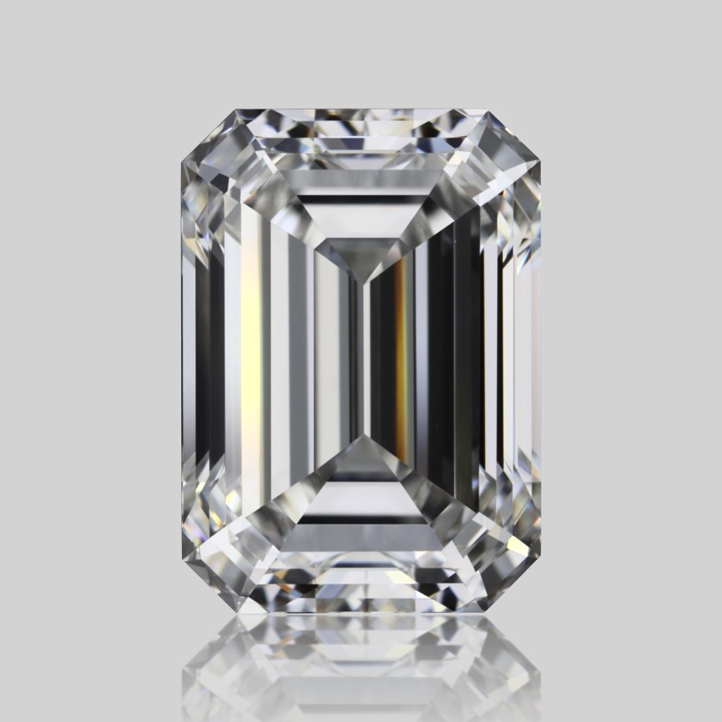 1.7ct Emerald G VVS2 Natural Diamond