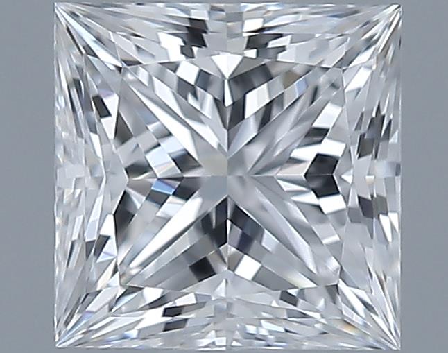 0.9ct Princess D VVS1 Natural Diamond