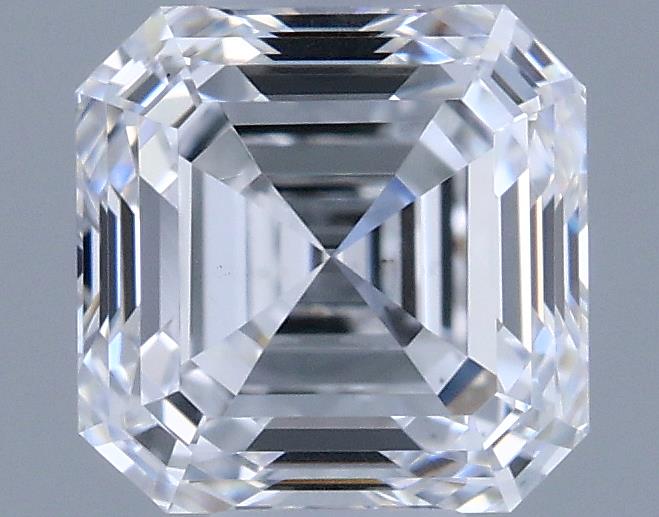 0.58ct Asscher D VS1 Natural Diamond