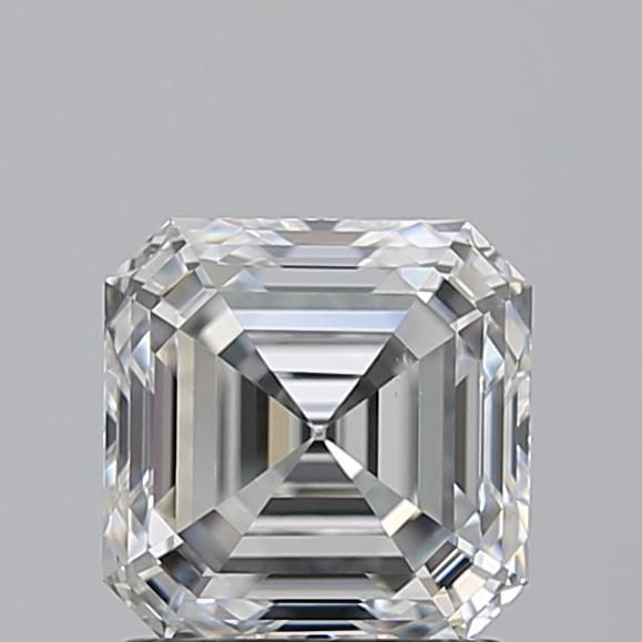 1.53ct Asscher F VS2 Natural Diamond