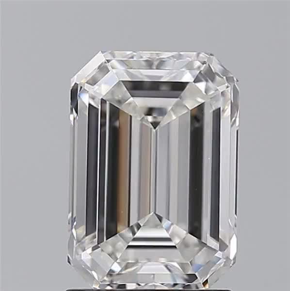2.01ct Emerald F VS1 Natural Diamond