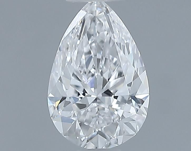 0.7ct Pear D VVS1 Natural Diamond