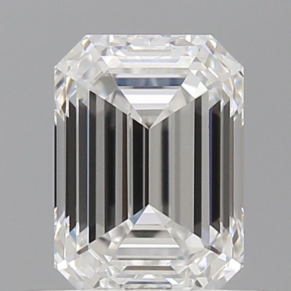 0.7ct Emerald F VVS2 Natural Diamond