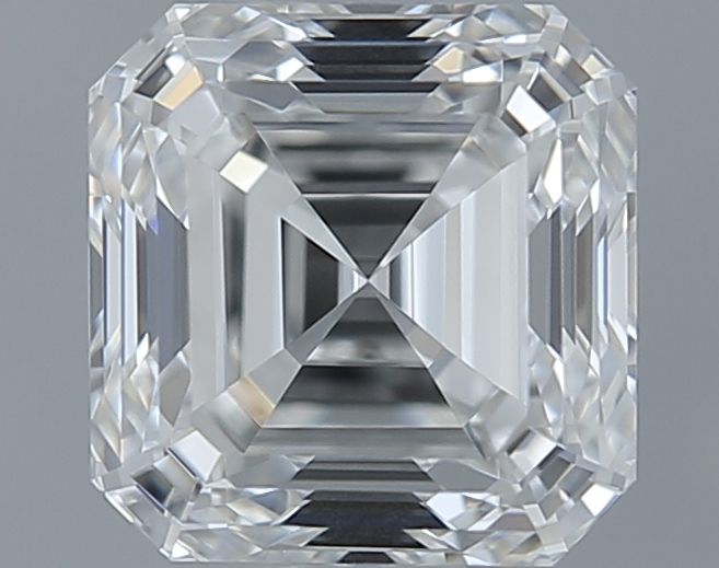 0.72ct Asscher G IF Natural Diamond