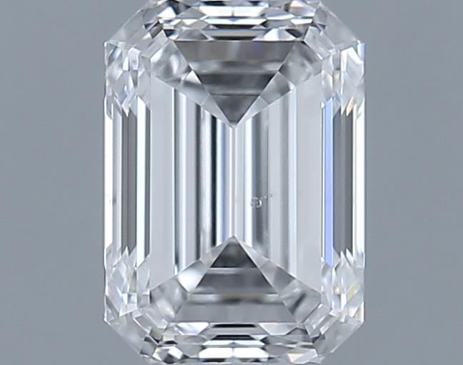 0.8ct Emerald D SI1 Natural Diamond