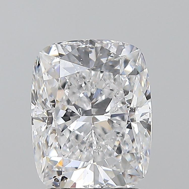 2.02ct Cushion Modified D SI2 Natural Diamond