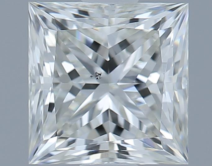 0.9ct Princess K SI1 Natural Diamond