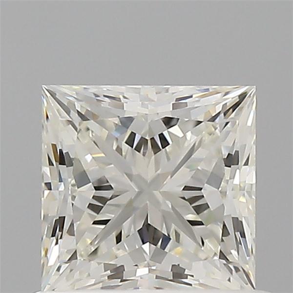 0.7ct Princess J VVS1 Natural Diamond
