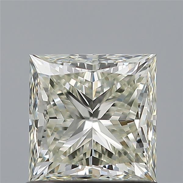 0.91ct Princess L VVS1 Natural Diamond