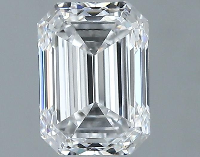 0.91ct Emerald D VS1 Natural Diamond