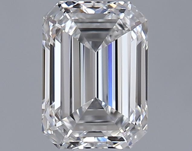 0.7ct Emerald E VVS1 Natural Diamond
