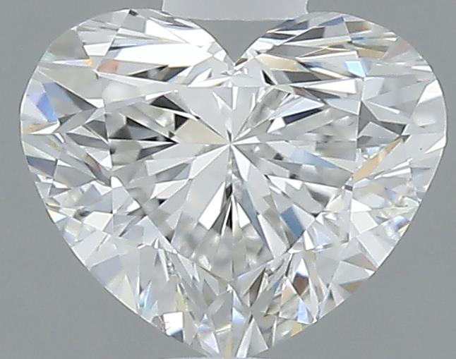 0.7ct Heart F SI1 Natural Diamond