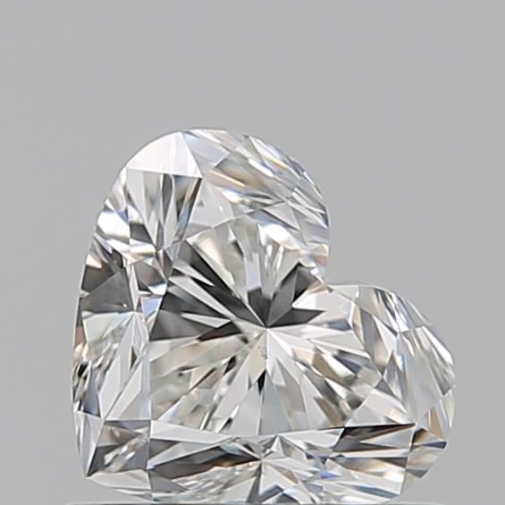 0.74ct Heart H VS2 Natural Diamond