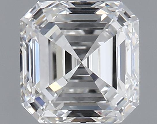 0.61ct Asscher F IF Natural Diamond