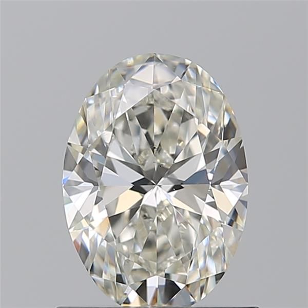 0.91ct Oval J VS1 Natural Diamond