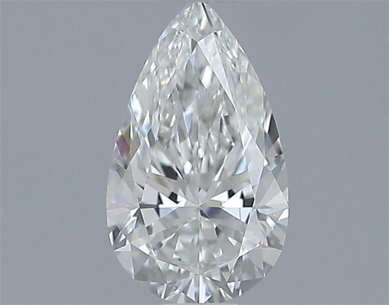 0.53ct Pear H IF Natural Diamond