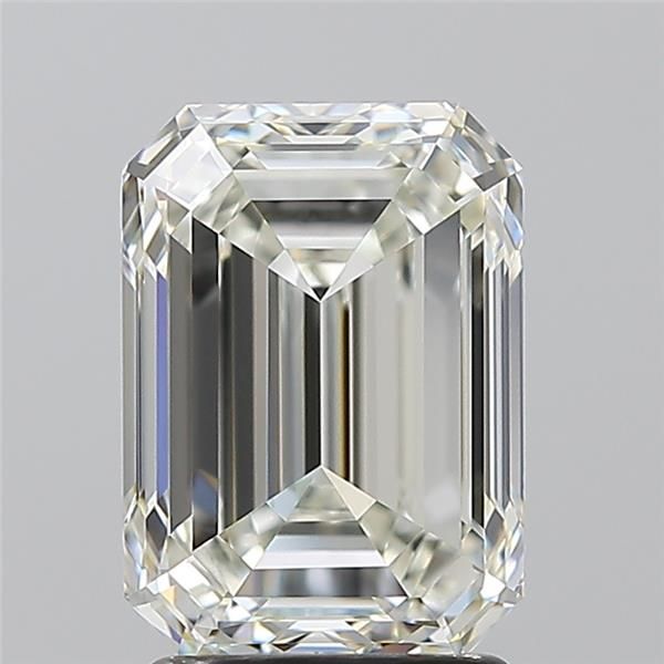 2.5ct Emerald J IF Natural Diamond