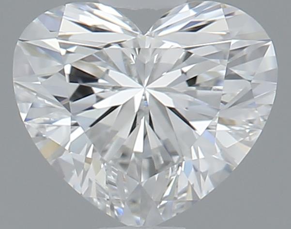 0.6ct Heart F VVS2 Natural Diamond