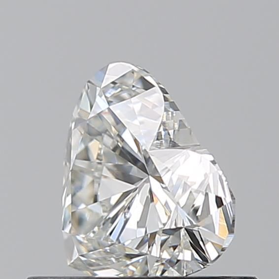 0.71ct Heart H VS1 Natural Diamond