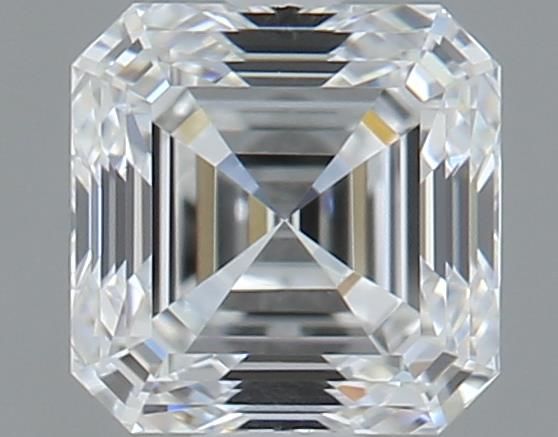 0.6ct Asscher E VVS1 Natural Diamond