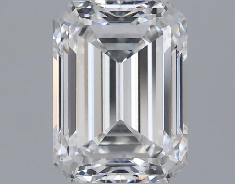 1.02ct Emerald F VVS1 Natural Diamond