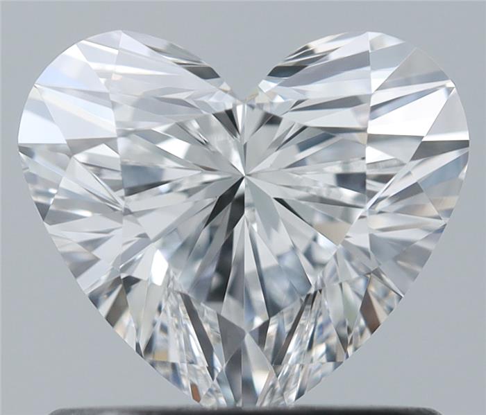 0.8ct Heart F VVS2 Natural Diamond