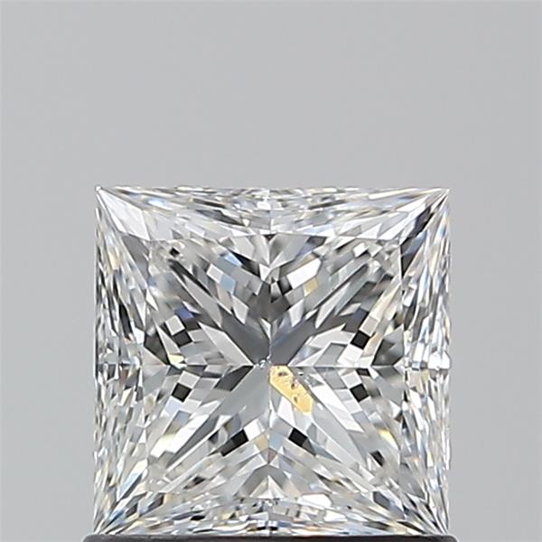 1.01ct Princess F SI2 Natural Diamond