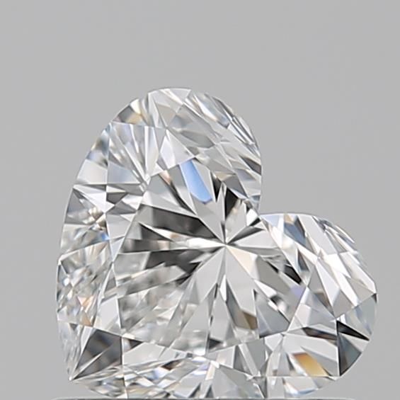 0.74ct Heart G IF Natural Diamond