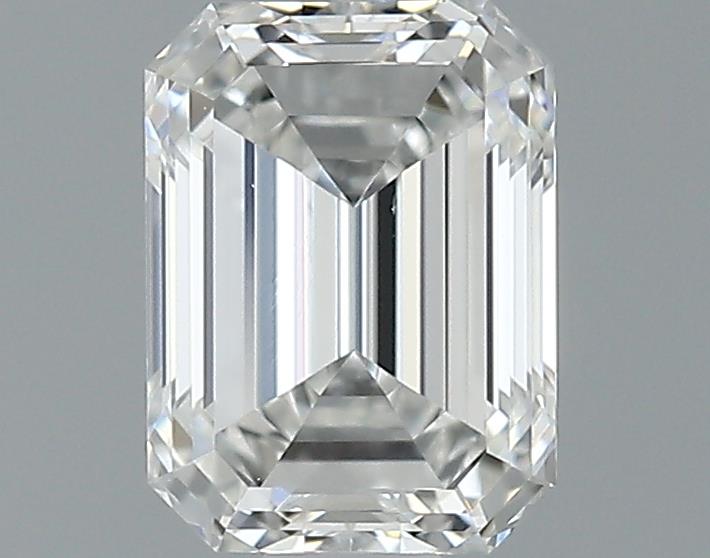 0.7ct Emerald F VS1 Natural Diamond