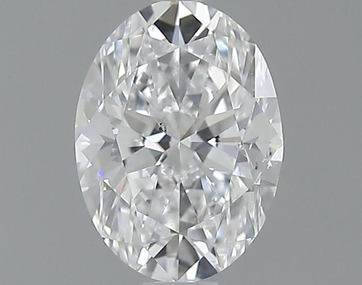 0.9ct Oval D SI1 Natural Diamond