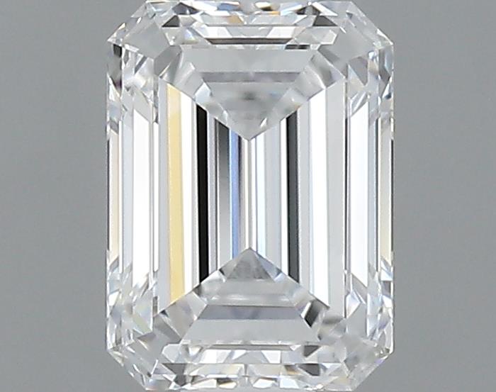 0.72ct Emerald D IF Natural Diamond