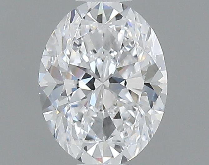 0.7ct Oval D IF Natural Diamond