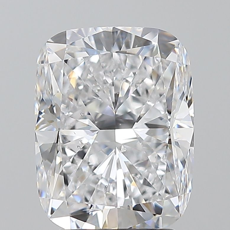 3.01ct Cushion Modified D SI1 Natural Diamond