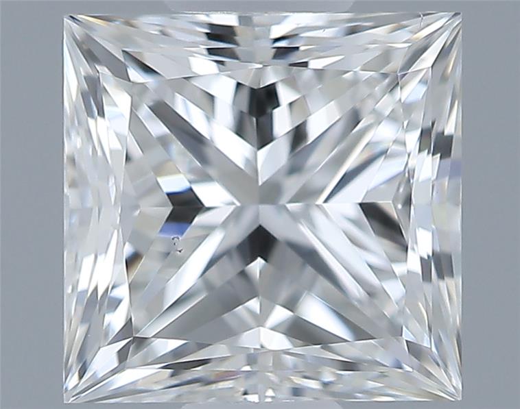 0.9ct Princess F VS2 Natural Diamond