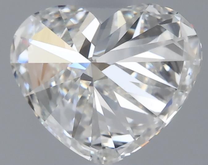 0.71ct Heart H VS2 Natural Diamond