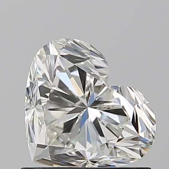 1.01ct Heart I VVS2 Natural Diamond