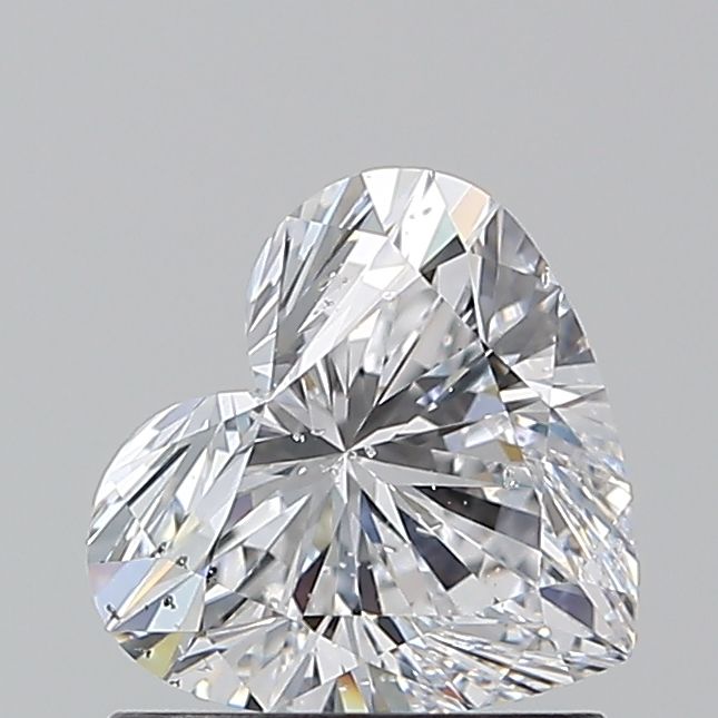 1.02ct Heart D SI2 Natural Diamond