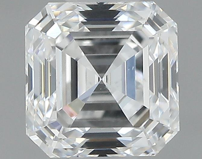 0.68ct Asscher F VS2 Natural Diamond