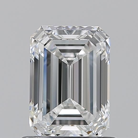 1.01ct Emerald F VVS1 Natural Diamond