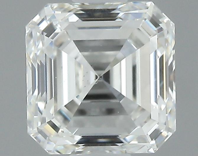 0.7ct Asscher H VS2 Natural Diamond