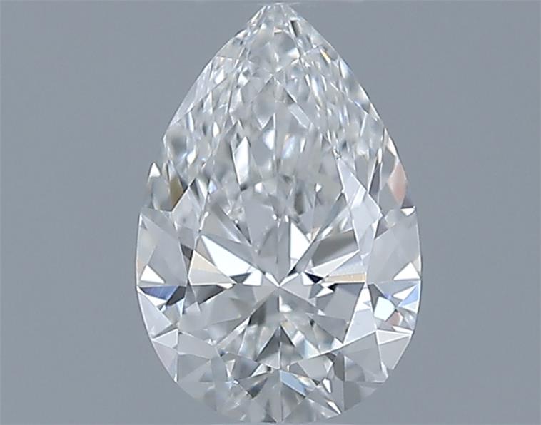 0.51ct Pear F VVS1 Natural Diamond