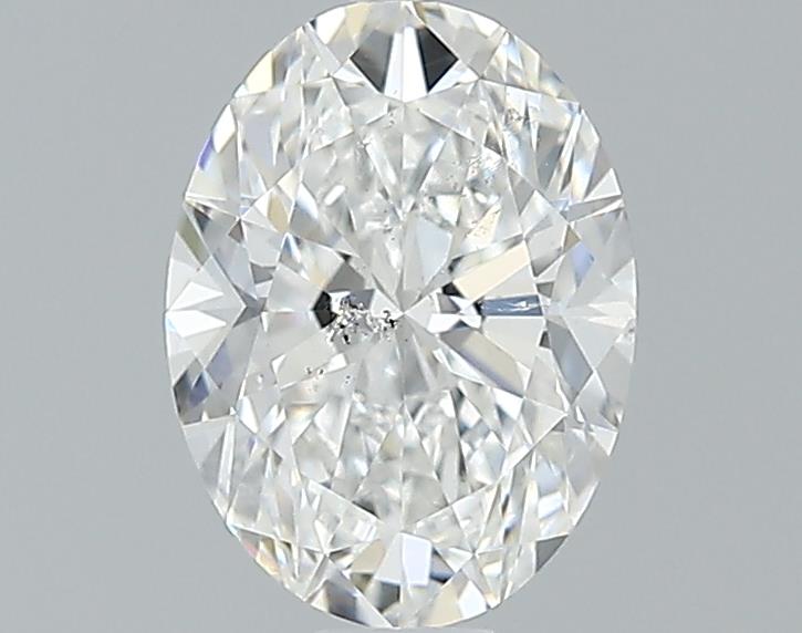 0.81ct Oval F SI1 Natural Diamond