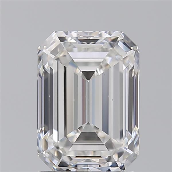2.32ct Emerald F VS2 Natural Diamond